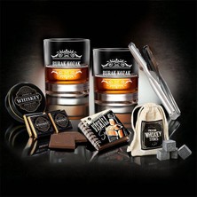 Hediyemen Premium Viski Severlere Özel 2’li Bardak Viski Hediye Seti