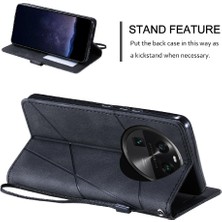 SZY Mall Oppo Bulmak Için Kılıf X6 Pro Kart Tutucu Kickstand Cüzdan Flip Folio Manyetik (Yurt Dışından)