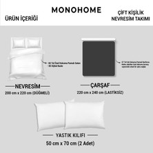 Monohome Leopar Çift Kişilik Nevresim Takımı Özel Dokuma Pamuk Saten Classical Zebra