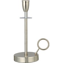 Vitale Anahtar Şamdan Silver 24 cm AK.JD0128