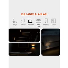 Hero Led Iki Yönlü Şarjlı Sensörlü Mıknatıslı LED Aplik