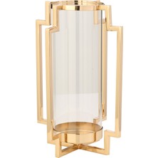 Vitale Saillie Cam Mumluk Gold 20X20X30 cm AK.JD0107