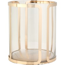 Vitale Kapsül Dekoratif Mumluk Gold 25X25X30 cm AK.JD0083
