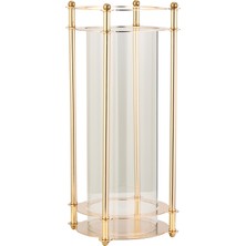 Vitale Dilan Cam Mumluk Gold 20X20X50 cm AK.JD0078