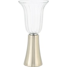 Vitale Kupa Mumluk Silver 15X15X40 cm AK.JD0099