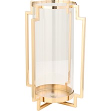 Vitale Saillie Cam Mumluk Gold 25X25X37 cm AK.JD0108