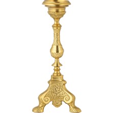 Vitale Brode Şamdan Gold 22X22X50 cm AK.IU0413