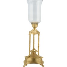 Vitale Franc Dekoratif Mumluk Gold 23X23X69 cm AK.IU0465