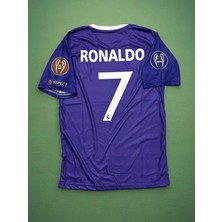 North Stand Real Madrid 2017 Cardiff Final Mor Ronaldo Forması