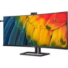 Philips 40 Phılıps 40B1U6903CH/00 IPS 4ms 75MHZ 2xhdmı 1xdp Usbtype-C 5K2K 5120X2160 Wepcam Hoparlör Yükseklik Ayarı Curved Vesa