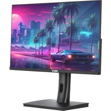 Cube 27 Cube PA-27V165F Va 1ms 165HZ HDMI Dp 2k Qhd 2560X1440 Freesync Yukseklık Ayarı Vesa Pıvot Rgb Sıy