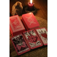 Paganca Pembe Cadı Tarot Destesi - 78 Kart