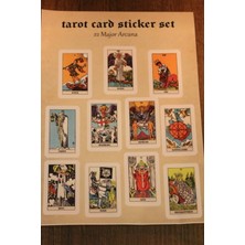 Paganca Tarot Büyük Arkana Sticker Set 11'li