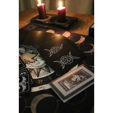 Paganca Siyah Beyaz Nekromansi Witch Tarot Destesi - 78 Kart