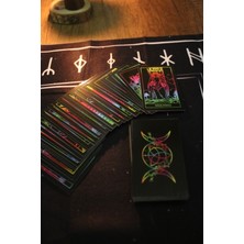 Paganca Küçük Rainbow Spiritüel Tarot Destesi 78 Kart