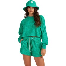 Billabong Lazy Dayz Top Kadın Yeşil Fleece