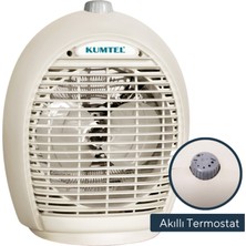 Kumtel Fanlı Isıtıcı LX6331 Krem