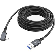 Meta Quest 3 3S ve 2 Ile Uyumlu  Link Kablosu - 7mt 5gbps USB 3.2 Hızlı Veri Aktarımı,hızlı Şarj Usb-C