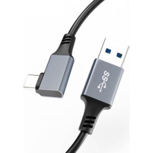 Meta Quest 3 3S ve 2 Ile Uyumlu  Link Kablosu - 7mt 5gbps USB 3.2 Hızlı Veri Aktarımı,hızlı Şarj Usb-C