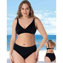 SUNSURF Toparlayıcı Bikini Takımı  Büyük Beden Siyah