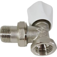 Kalde Köşe Radyatör Vanası - 1/2" - Radiator Valve