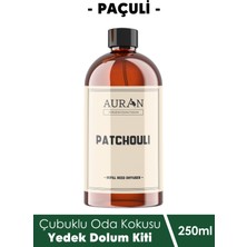 Auran Paçuli Yedek Çubuklu Oda Ve Ortam Kokusu Esansı Yedek Dolum Patchouli 250ml