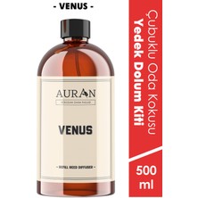 Auran Venüs Yedek Çubuklu Oda ve Ortam Kokusu Esansı Yedek Dolum Venus 500 ml