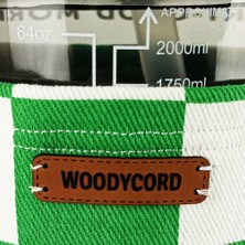 Woodycord 2 Litrelik Matara Kılıfı Taşıma Çantası Bottle Bag