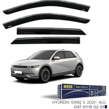 Niken Hyundai Ioniq 5 Kromlu Cam Rüzgarlığı Niken 2021+ Sonrası Uyumlu