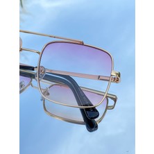 Mise Aksesuar Pembe Renkli Cam Güneş Gözlüğü UV400