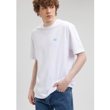 Mavi Pro Logo Baskılı Beyaz TIŞÖRT0612190-620