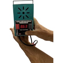 Tuğra Motorsikletler ve E-Bisikletler Için Özel Akü Test Cihazı 50 Amper
