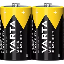 Varta D Boy Pil Zınc Carbon 2li Paket