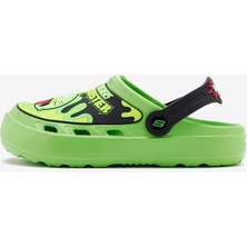 Skechers Swifters  -  Smelly Monsters Büyük Erkek Çocuk Yeşil Sandalet 406628L Lmbk