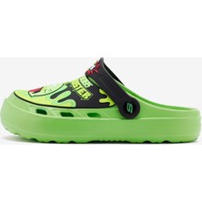 Skechers Swifters  -  Smelly Monsters Büyük Erkek Çocuk Yeşil Sandalet 406628L Lmbk