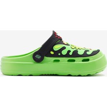 Skechers Swifters  -  Smelly Monsters Büyük Erkek Çocuk Yeşil Sandalet 406628L Lmbk