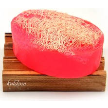 xdeonss  Kabak Lifli El Yapımı Doğal Gül Yağı Sabunu 120 G x 3 Adet