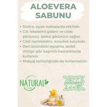 xdeonss  Kabak Lifli El Yapımı Doğal Aloevera Sabunu 120 G