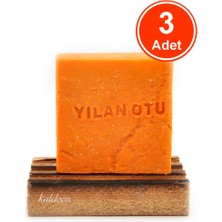 xdeonss  Yılan Otu Yağı Sabunu El Yapımı Doğal 120 G x 3 Adet