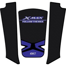 GP Kompozit Yamaha XMAX 2023-2024 Uyumlu Tank Pad Mavi