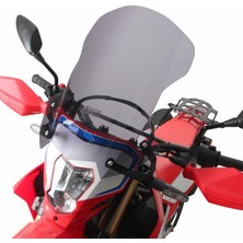 GP Kompozit Honda CRF250L / CRF300L 2023-2024 Uyumlu Ön Cam Füme - 44 cm