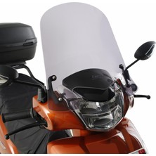 GP Kompozit TVS Jupiter 125 2023-2024 Uyumlu Ön Cam Füme - 42 Cm