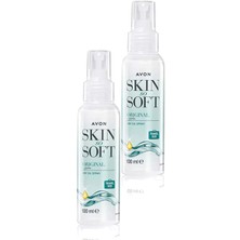 Avon Skin So Soft Kuru Yağ Vücut Spreyi İkili Set 100 ml