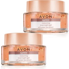 Avon True Ageless Jel Gece Kremi İkili Set 50 ml