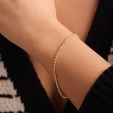 Sembol Gold Sarı Altın Dorika Bileklik İtay