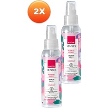 Avon Senses Floral Burst Zambak ve Misk Kokulu Vücut Spreyi 100 Ml. Ikili Set