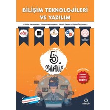 Enine Boyuna Eğitim 5. Sınıf Bilişim ve Kodlama Eğitim Seti 5 Kitap