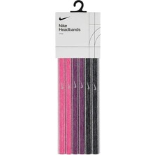 Nike Nıke Swoosh Sport Headbands 6 Pk Pembe Unisex Saç Bandı