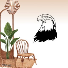 Valor Makina Tasarım Kartal Figürlü Ahşap Tablo