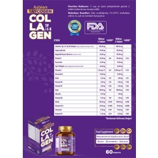 Taycogen 60 Tab. Tip 1 -2 -3 Biotin, Resveratrol,hyaluronik Asit,silisyum, Bromalain, B Complex ,bakır ,çinko ,vitamin C ve E , D3